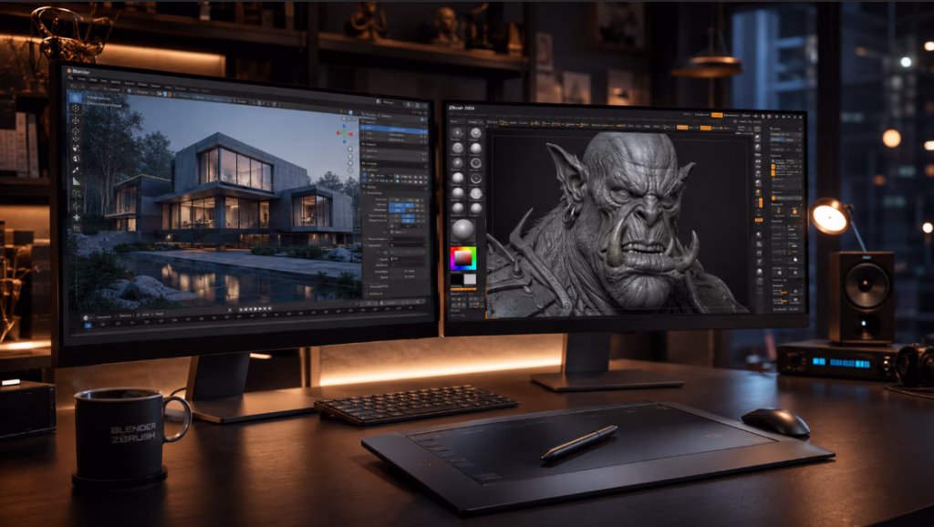 Що краще: ZBrush чи Blender - Блог Visual360